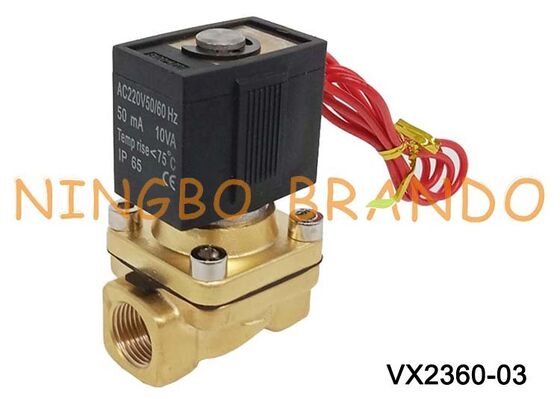 Van điện từ bằng đồng thau loại VX2360-03 3/8 '' AC220V AC110V DC24V