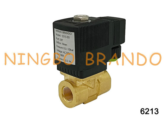 Loại 6213 A 3/8 1/2 3/4 10.0 13.0 20.0 25.0 Van màng 2/2 chiều được trợ lực bằng servo