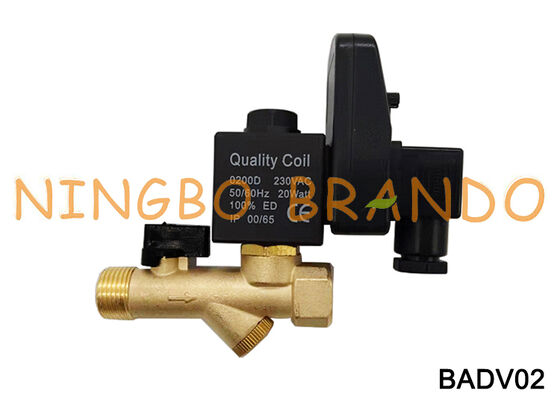COMBO 1/2'' Van Xả Tự Động Cho Máy Nén Khí AC110V AC220V