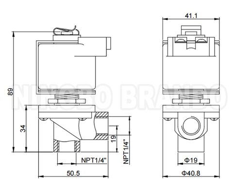 Van điều khiển từ xa kiểu Goyen RCA5D0 RCA5D1 RCA5D2 1/4'' 12V 24V 110V 220V