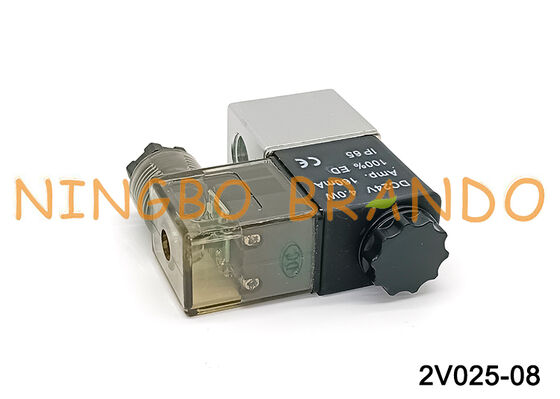 AIRTAC Loại 2V025-08 Van điện từ khí nén thường đóng 12V 24V 220V