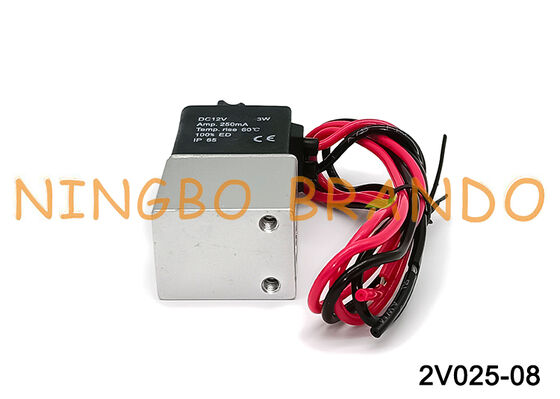 AIRTAC Loại 2V025-08 Van điện từ 2 chiều Dây dẫn bay 1/4 ''