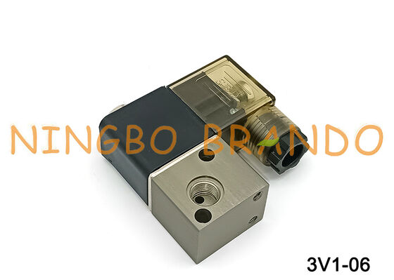 Van điện từ dòng 3V1 Van khí điện từ 3/2 chiều Airtac loại 3V1-06