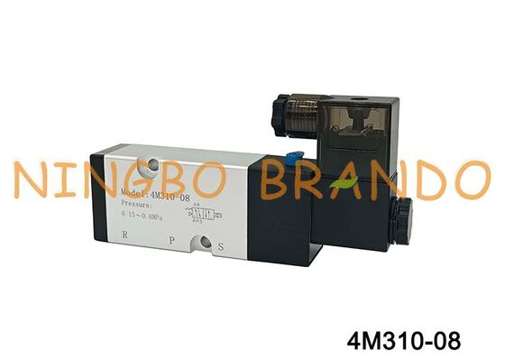 Airtac Loại 4M310-08 NAMUR Van điện từ 5/2 chiều 4M Series