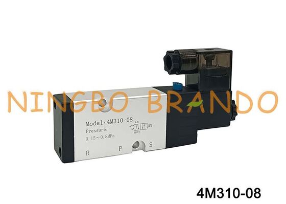Airtac Loại 4M310-08 NAMUR Van điện từ 5/2 chiều 4M Series