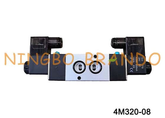 4M320-08 AC110V 2 Vị Trí Van Điện Từ NAMUR 5 Chiều 220VAC