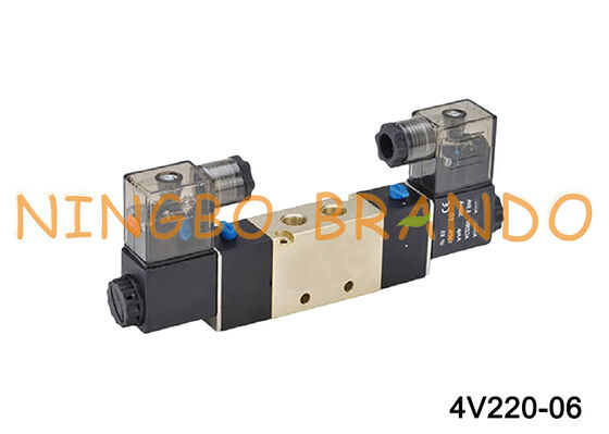 Van điện từ loại AIRTAC Van khí 4V220-06 AC220V 110V DC12V 24V