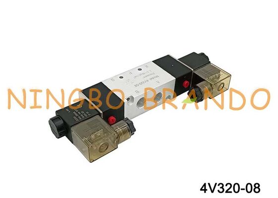 Van điện từ AIRTAC Loại Van Khí 4V320-08 AC220V 110V DC12V 24V