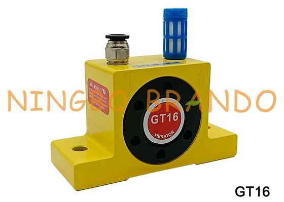 Máy rung tuabin khí nén vàng GT16 1/4 BSPP cho phễu công nghiệp