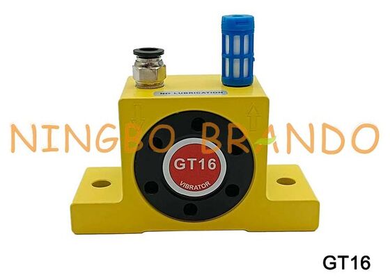 Máy rung tuabin khí nén vàng GT16 1/4 BSPP cho phễu công nghiệp