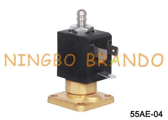 Mặt bích Máy pha cà phê 3 chiều bằng đồng thau Máy pha cà phê Espresso bằng đồng Van điện từ