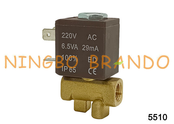 CEME Type Brass Solenoid Valve for Industry 5510 NC 1/8'' 24V 220V