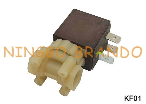 CEME Loại 1/8 '' 2 chiều NC An toàn thực phẩm PA66 Van điện từ nước bằng nhựa KF01
