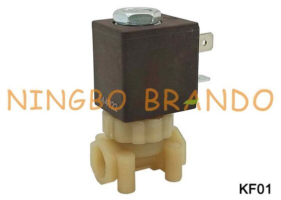 CEME Loại 1/8 '' 2 chiều NC An toàn thực phẩm PA66 Van điện từ nước bằng nhựa KF01