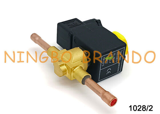 Van điện từ làm lạnh loại Castel 1028/2 cho tủ đông điều hòa không khí ODS