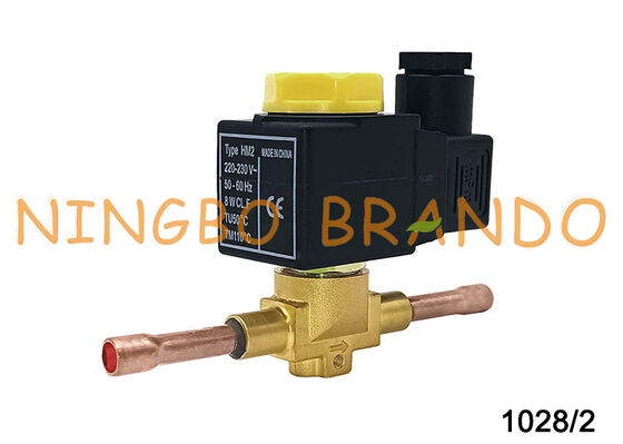 Van điện từ làm lạnh loại Castel 1028/2 cho tủ đông điều hòa không khí ODS