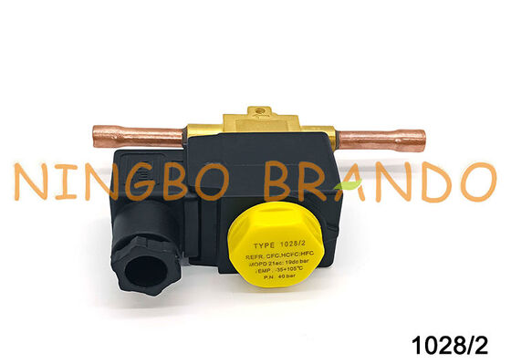 Van điện từ làm lạnh loại Castel 1028/2 cho tủ đông điều hòa không khí ODS