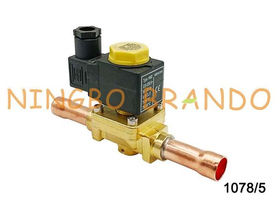 Castel Type 1078/5 Van điện từ điều hòa không khí thường đóng