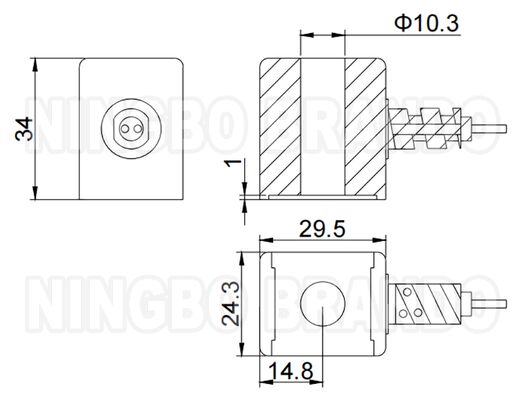 Cuộn dây Solenoid cho bộ sưởi nhiên liệu WEBASTO Thermo E / PLUS