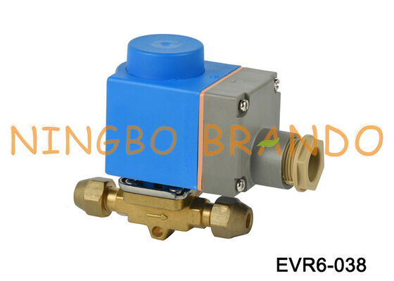 Van điện từ loại 3/8 '' Danfoss EVR6 3/8 in 10 mm Flare 032L8072