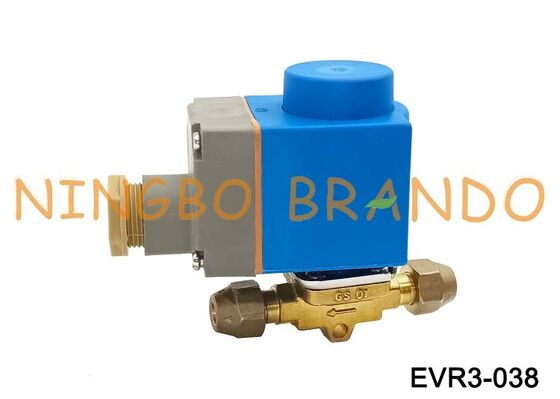 Van điện từ Danfoss Loại EVR 3 NC Flared 3/8'' SAE 032F8116