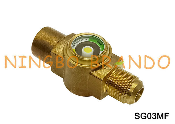 Kính quan sát áp suất thấp Danfoss Loại SGN SGI 1/4'' 3/8'' 1/2'' Flare int x ext