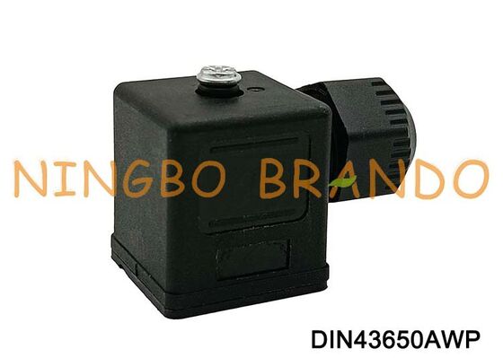 Đầu nối cuộn dây van điện từ chống nước DIN43650A IP67