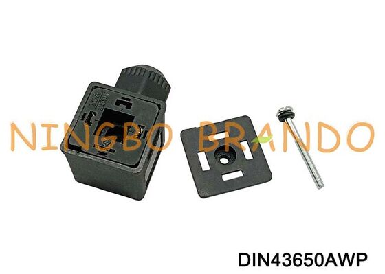 Đầu nối cuộn dây van điện từ chống nước DIN43650A IP67