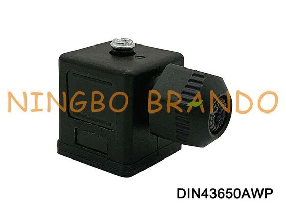Đầu nối cuộn dây van điện từ chống nước DIN43650A IP67