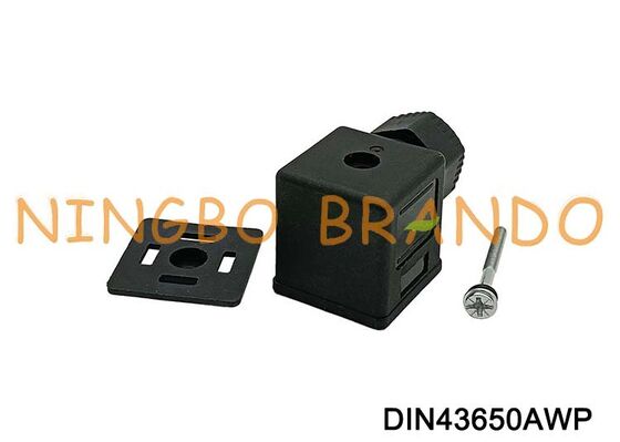 Đầu nối cuộn dây van điện từ chống nước DIN43650A IP67