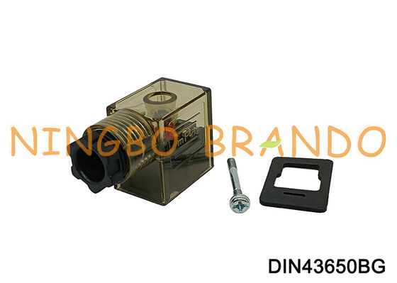 Đầu nối cuộn dây van điện từ DIN43650B có đèn LED DIN 43650 Loại B