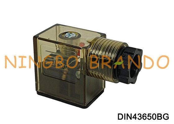 Đầu nối cuộn dây van điện từ DIN43650B có đèn LED DIN 43650 Loại B
