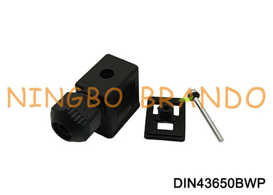 Đầu nối cuộn dây van điện từ chống nước DIN43650B IP67 DIN 43650 Mẫu B