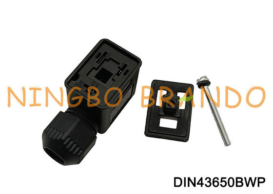 Đầu nối cuộn dây van điện từ chống nước DIN43650B IP67 DIN 43650 Mẫu B