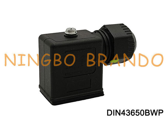 Đầu nối cuộn dây van điện từ chống nước DIN43650B IP67 DIN 43650 Mẫu B