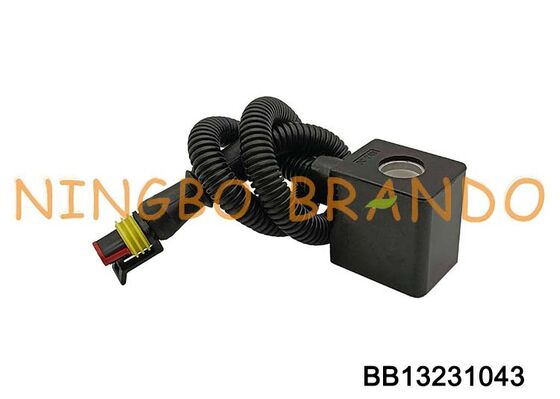 Cuộn dây điện từ 12VDC 24VDC có đầu nối cho phụ tùng ô tô