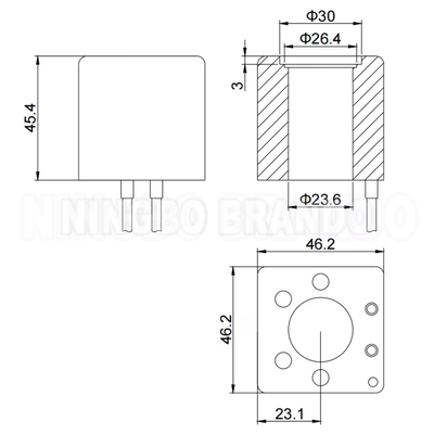 Vickers loại P/N 02-101731 P/N 02-101732 Vòng xoắn điện điện thủy lực 110V 220V