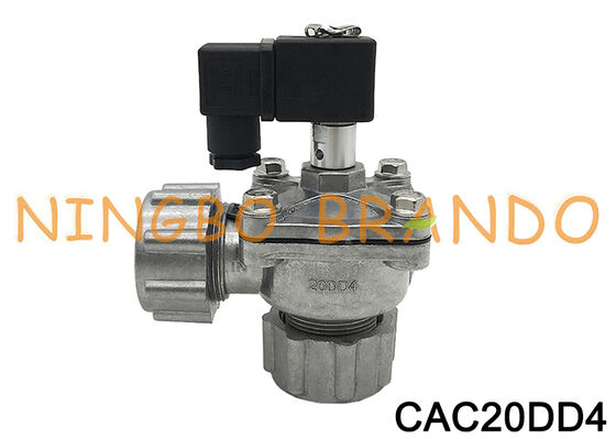 CAC20DD4 3/4 '' Van xung RCA3PV Van thí điểm Loại đai ốc góc phải Van xung