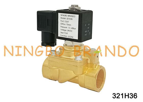 321H36 Van điện từ Parker Type H Series Van áp suất cao bằng đồng thau 1,5 đến 50 Bar