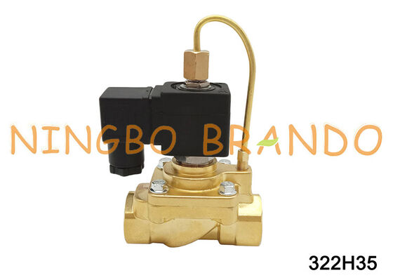 G1/2 Inch Van điện từ thường mở 40bar Parker Loại 322H35 AC220V