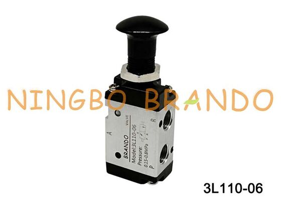 Airtac Loại 3L110-06 Van điều khiển không khí kéo đẩy 3L 3/2 chiều