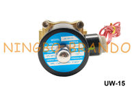 2W160-15 UW-15 1/2 &quot;Cơ hoành bán trực tiếp NBR Loại Uni-D Đồng thau Van điện từ 110 V AC DC DC