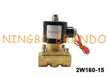 1/2 '' UNI-D Loại UD-15 2W160-15 Van điện từ bằng đồng AC220V AC110V DC24V cho dầu khí nước