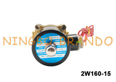1/2 '' UNI-D Loại UD-15 2W160-15 Van điện từ bằng đồng AC220V AC110V DC24V cho dầu khí nước