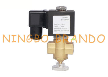 1/2 '' 3/4 '' 1 '' Van Solenoid Bass có thể điều chỉnh thủ công cho Khí than tự nhiên 12VDC 24VDC 230VAC