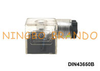 Đầu nối cuộn dây điện từ MPM DIN 43650 Dạng B DIN 43650B với đèn LED