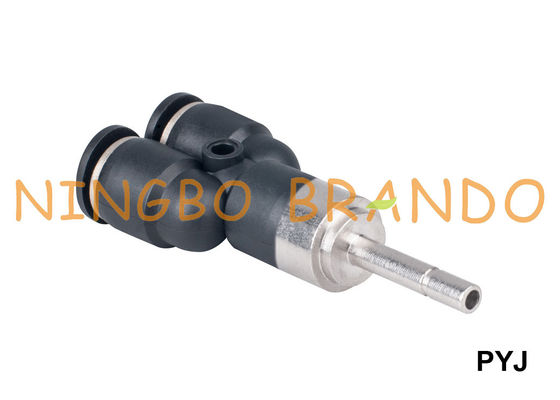 PYJ Plug-In Y Phụ kiện ống khí nén bằng nhựa 1/8 '' 1/4 '' 3/8 '' 1/2 ''