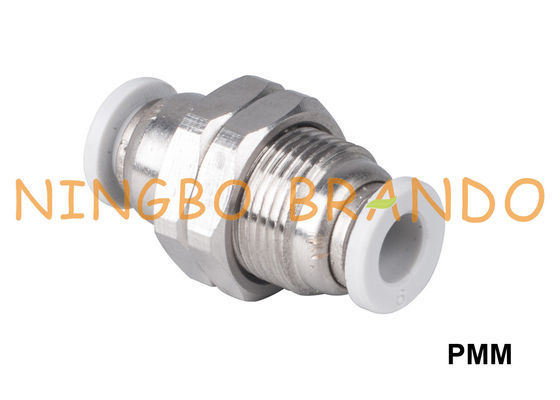 PMM Bulkhead Union Phụ kiện khí nén nhanh 1/8 '' 1/4 '' 3/8 '' 1/2 ''