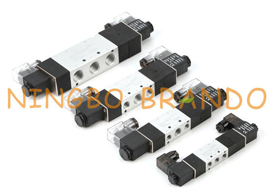 Van điện từ kép khí nén 5/3 cách 5 vị trí 3