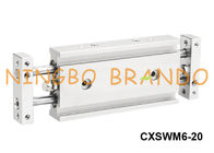 Xi lanh khí nén dạng thanh dẫn hướng kép SMC CXSWM6-20